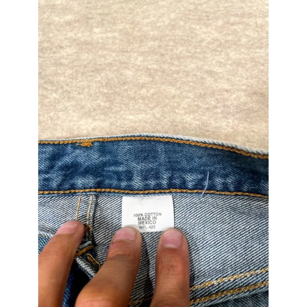Levi's 501XX Jeans Mens 36x36 Blue Denim Cotton Mid Rise Straight Leg Streetwear